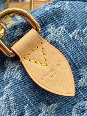 wholesale quality monogram speedy bandouliere denim m14430